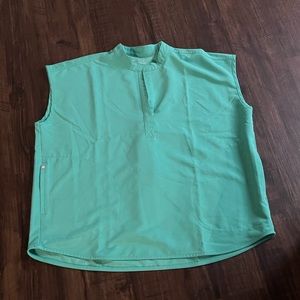 Figs NWT Surgical Green Rafaela top XL